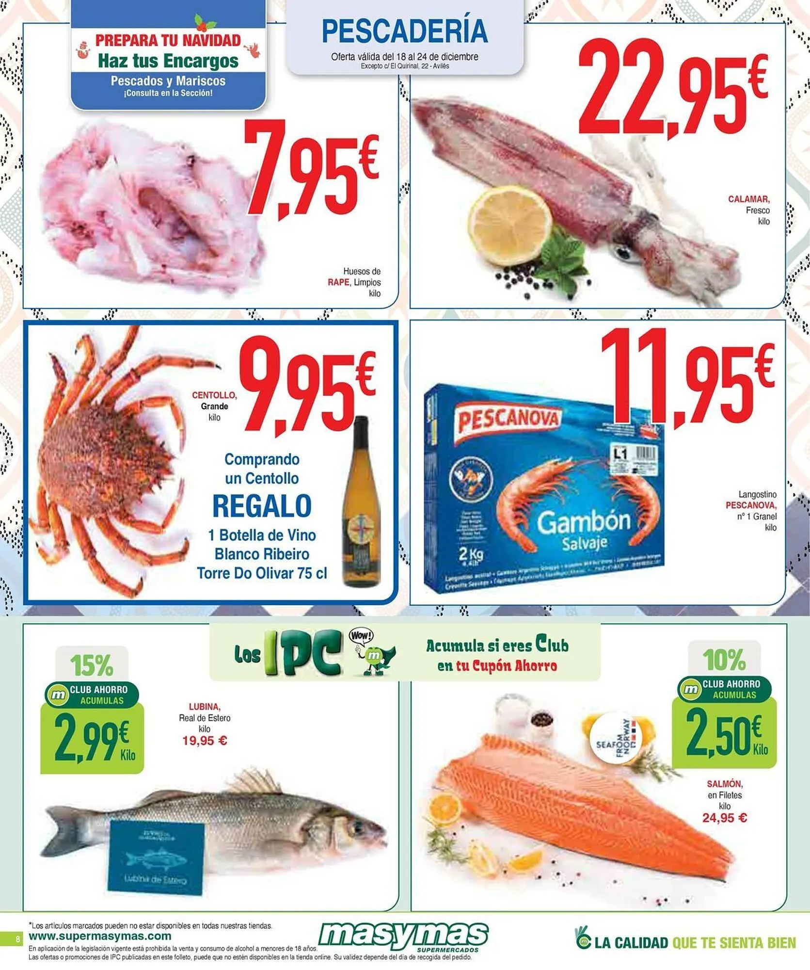 Catálogo de Folleto Masymas 18 de diciembre al 7 de enero 2026 - Página 8