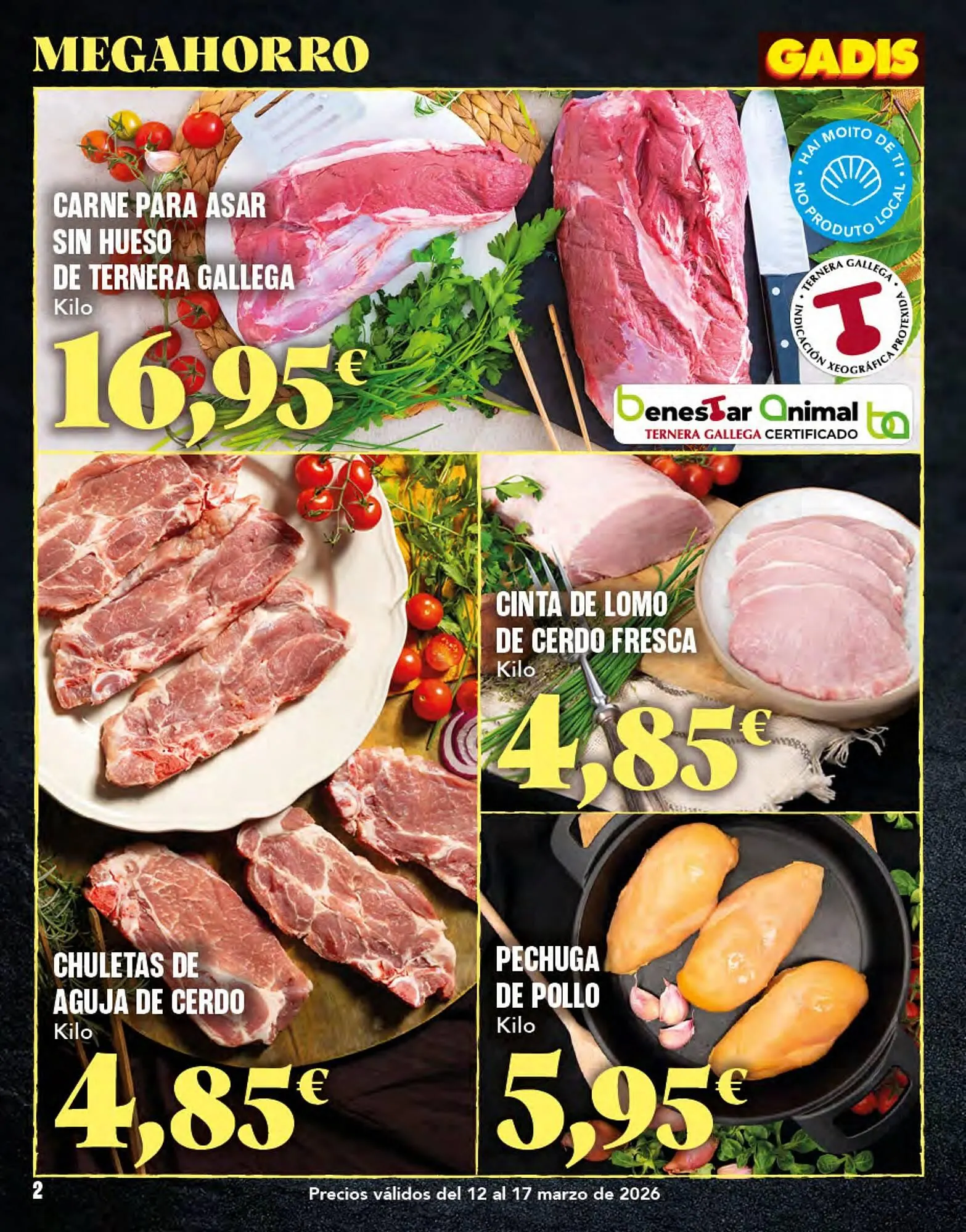 Catálogo de Folleto Gadis 12 de marzo al 17 de marzo 2026 - Página 2
