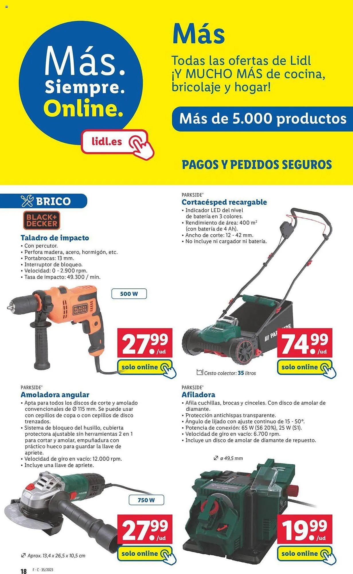 Catálogo de Folleto Lidl 28 de agosto al 3 de septiembre 2023 - Página 44