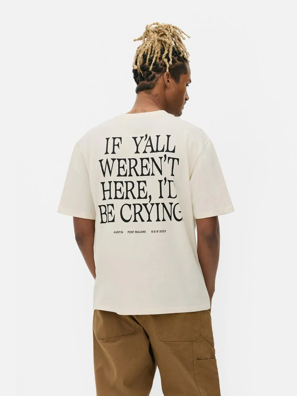 Camiseta gráfica de Post Malone