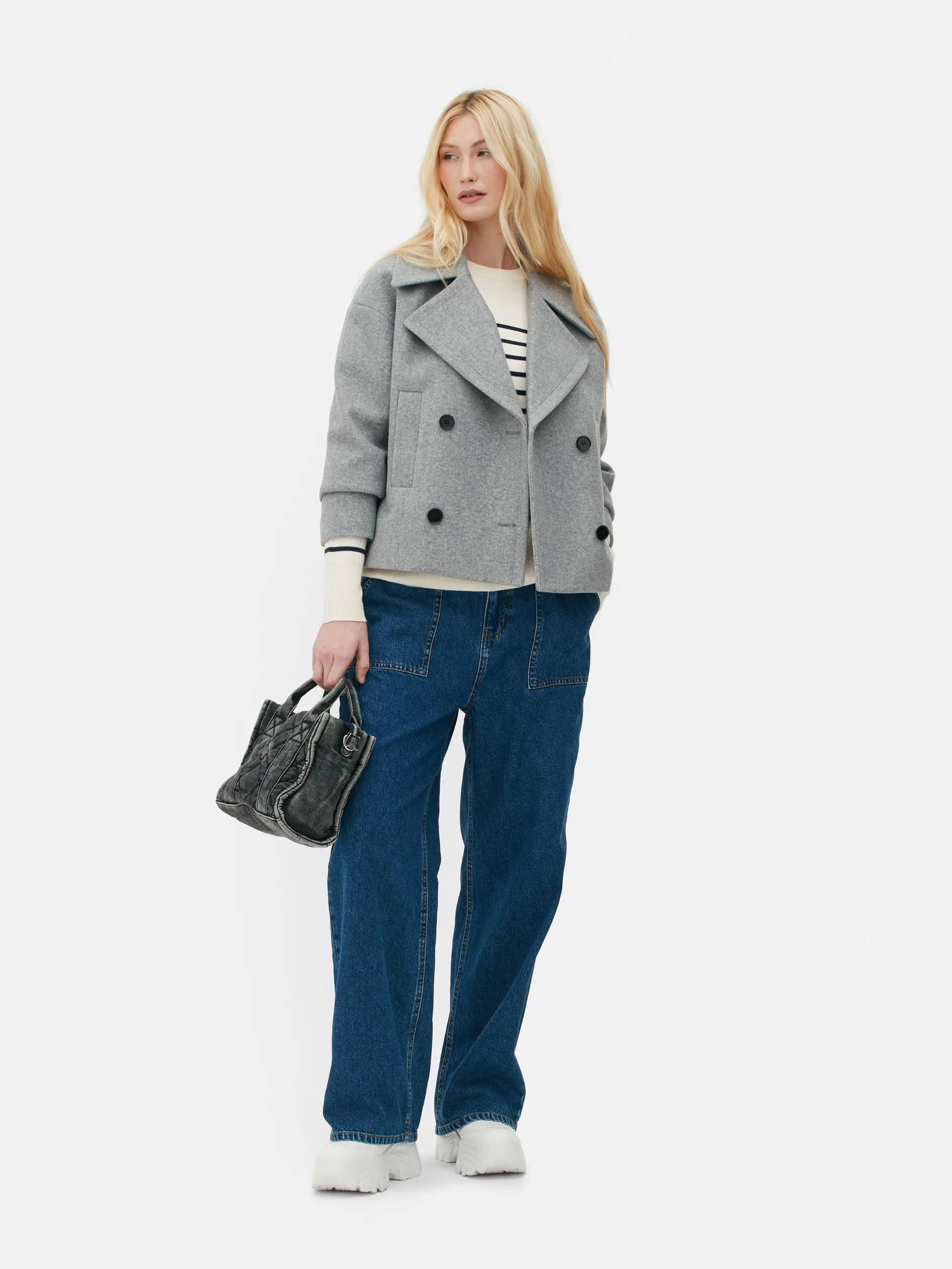 Kurzer „Paula Echevarría“ Trenchcoat