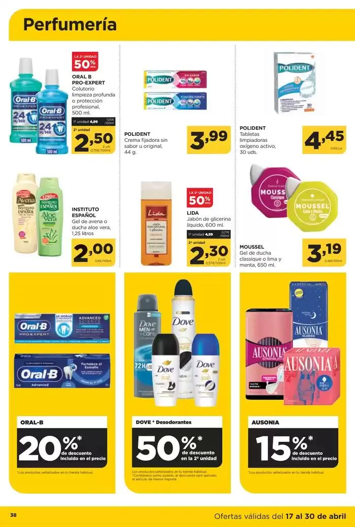 Catálogo de Ofertas válidas en Castilla y León y Galicia del 17 al 30 de abril 17 de abril al 30 de abril 2025 - Página 39