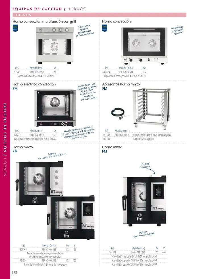 Catálogo de Equipamiento y suministros 23 de julio al 30 de noviembre 2024 - Página 212