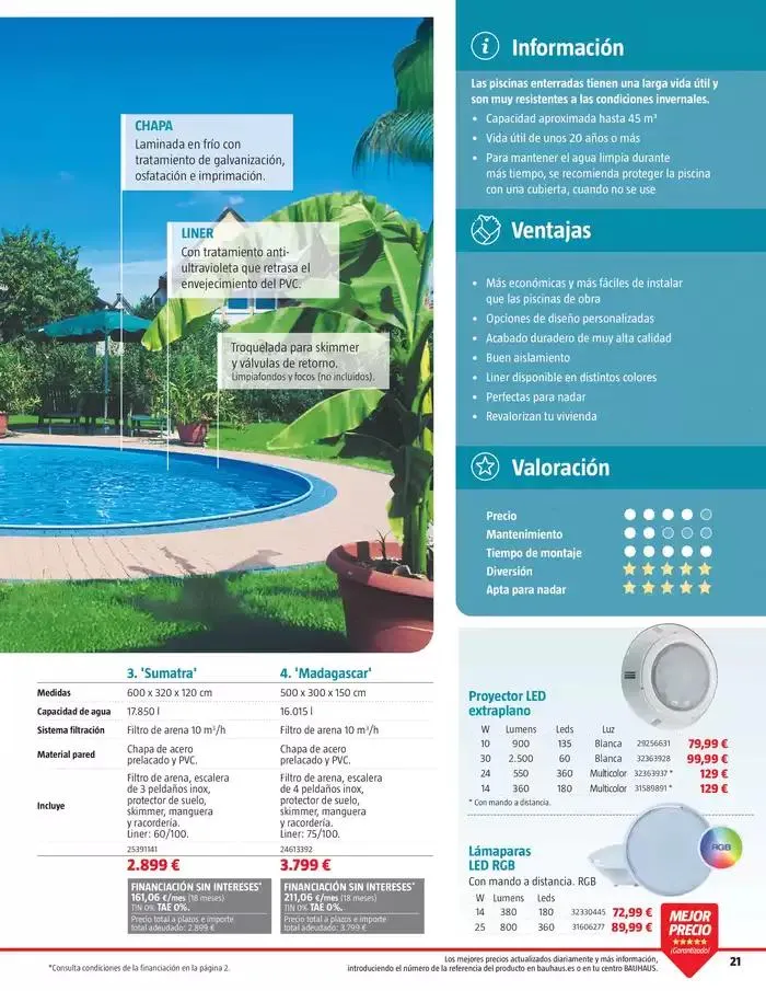 Catálogo de Piscinas, spa, limpieza y Mantenimiento 8 de mayo al 7 de junio 2025 - Página 21