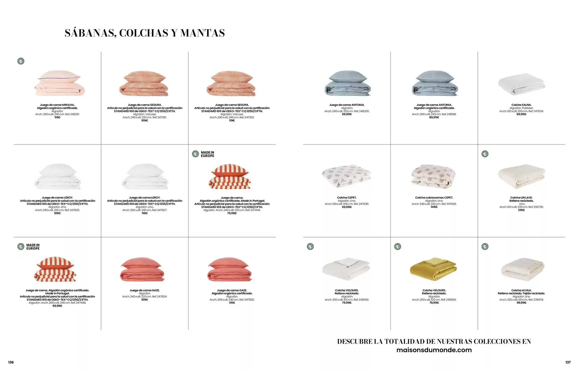 Catálogo de Folleto Maisons du Monde 18 de marzo al 31 de agosto 2025 - Página 70