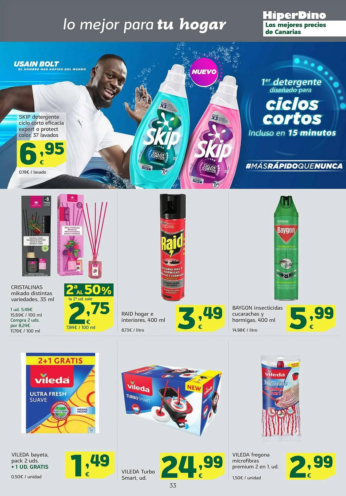 Catálogo de Folleto HiperDino 24 de junio al 9 de julio 2025 - Página 33