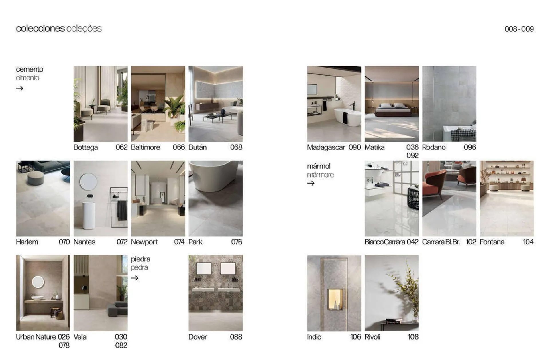 Catálogo de Folleto Porcelanosa 31 de marzo al 8 de febrero 2024 - Página 6