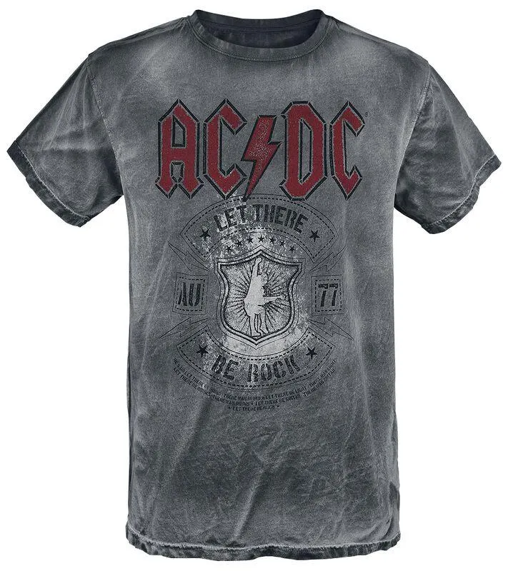 "Let There Be Rock" Camiseta Gris de AC/DC