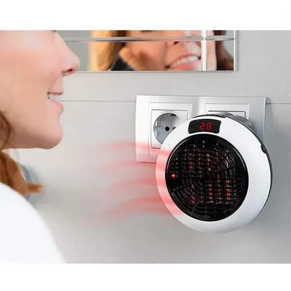 Calefactor Heat Pro Blanco con Mando