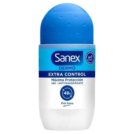 Desodorante roll-on 48h Sanex Dermo Extra Control 50ml