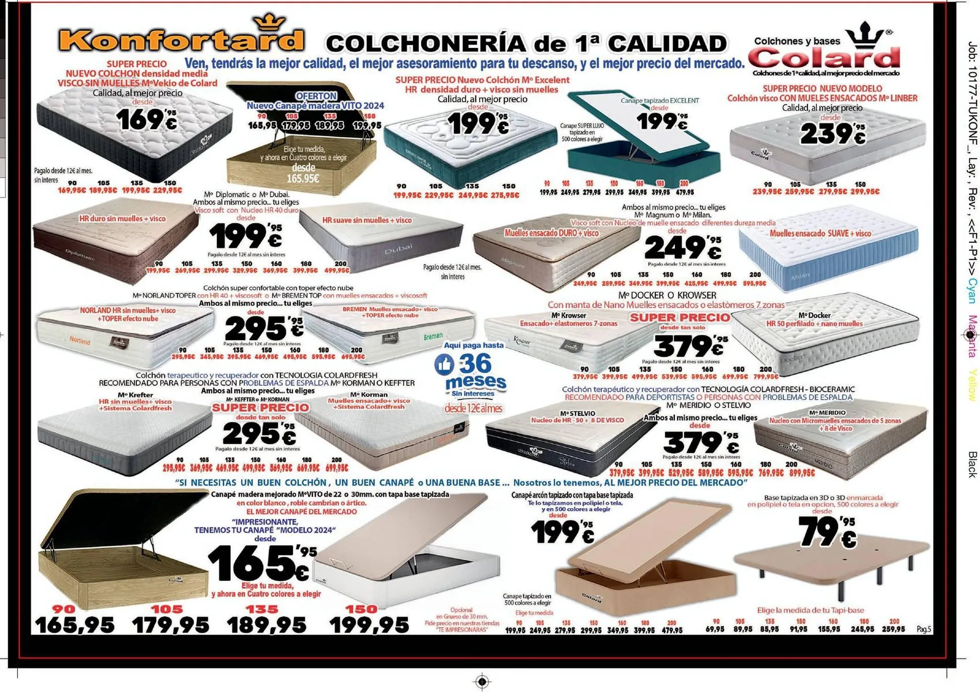 Catálogo de Folleto Konfortard 6 de noviembre al 8 de enero 2024 - Página 5