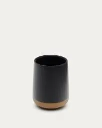 Portacepillos Macre de travertino beige