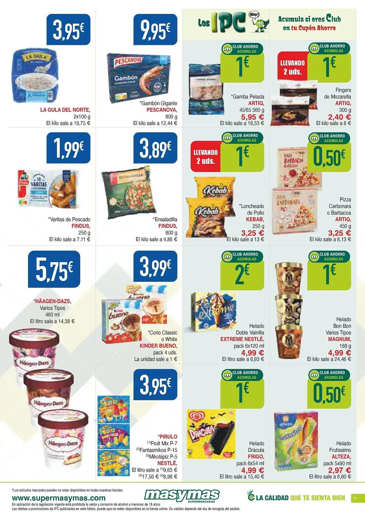 Catálogo de Folleto Masymas 31 de julio al 3 de septiembre 2025 - Página 13