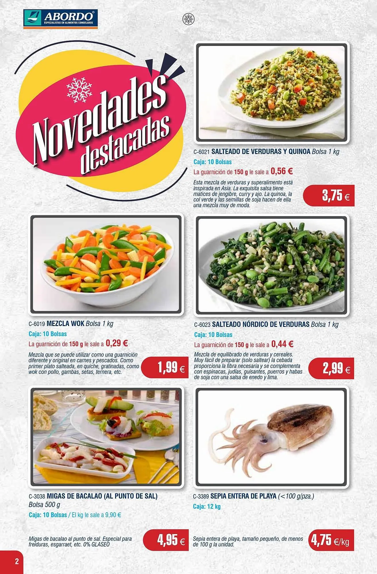 Catálogo de Folleto Abordo 1 de agosto al 31 de agosto 2023 - Página 2
