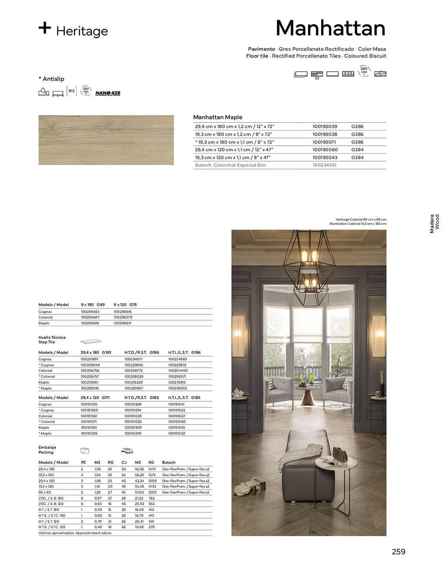 Catálogo de Folleto Porcelanosa 4 de enero al 1 de enero 2024 - Página 261