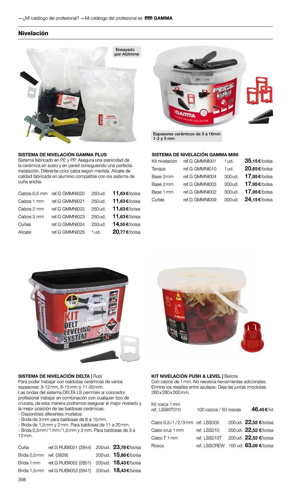 Catálogo de Folleto Grup Gamma 1 de febrero al 31 de diciembre 2023 - Página 400