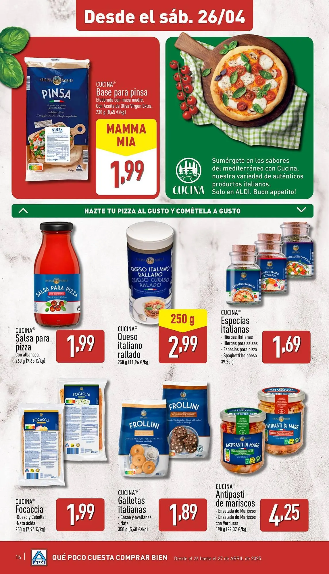 Catálogo de Folleto ALDI 21 de abril al 27 de abril 2025 - Página 16