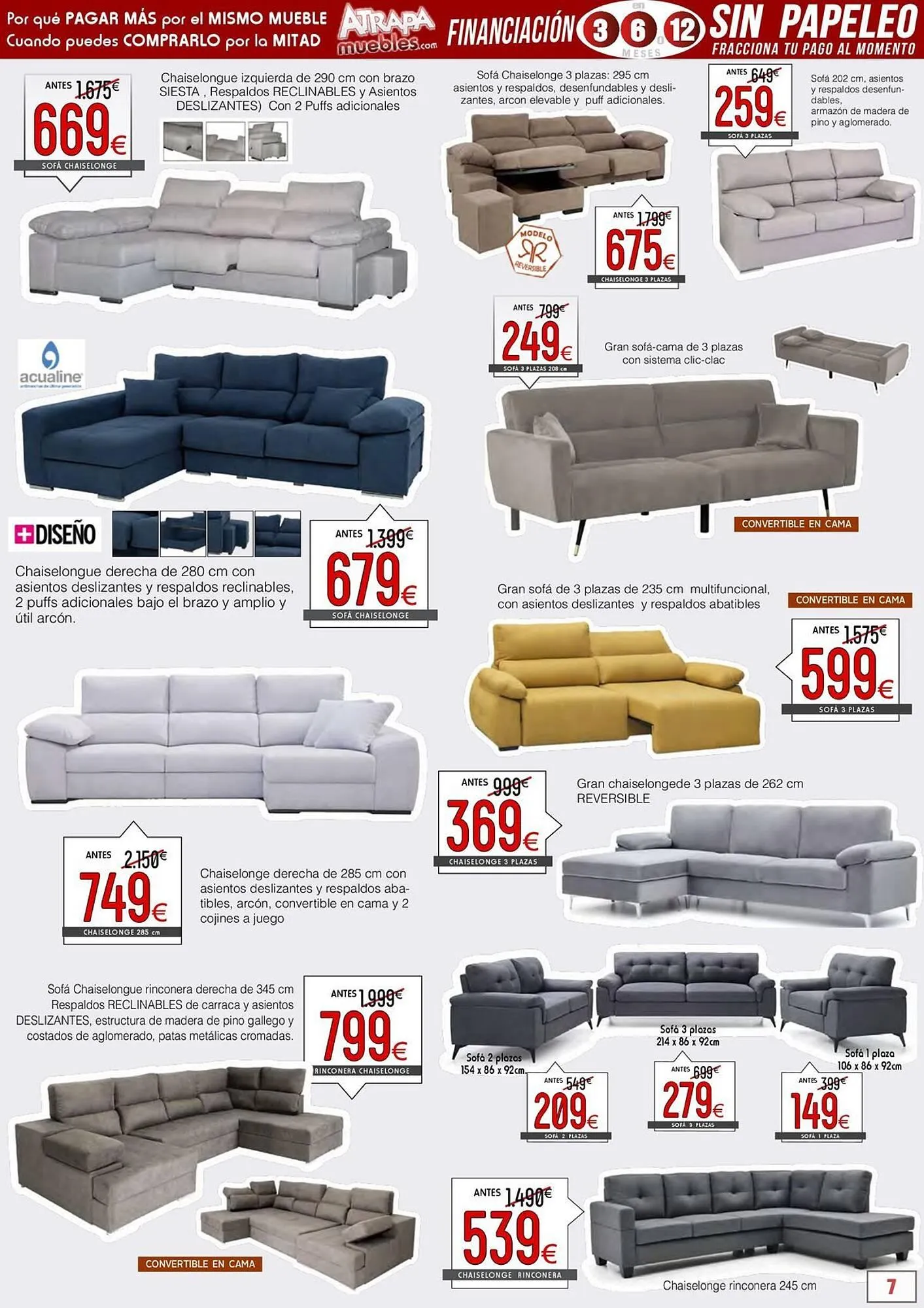 Catálogo de Folleto Atrapamuebles 2 de junio al 30 de junio 2025 - Página 7