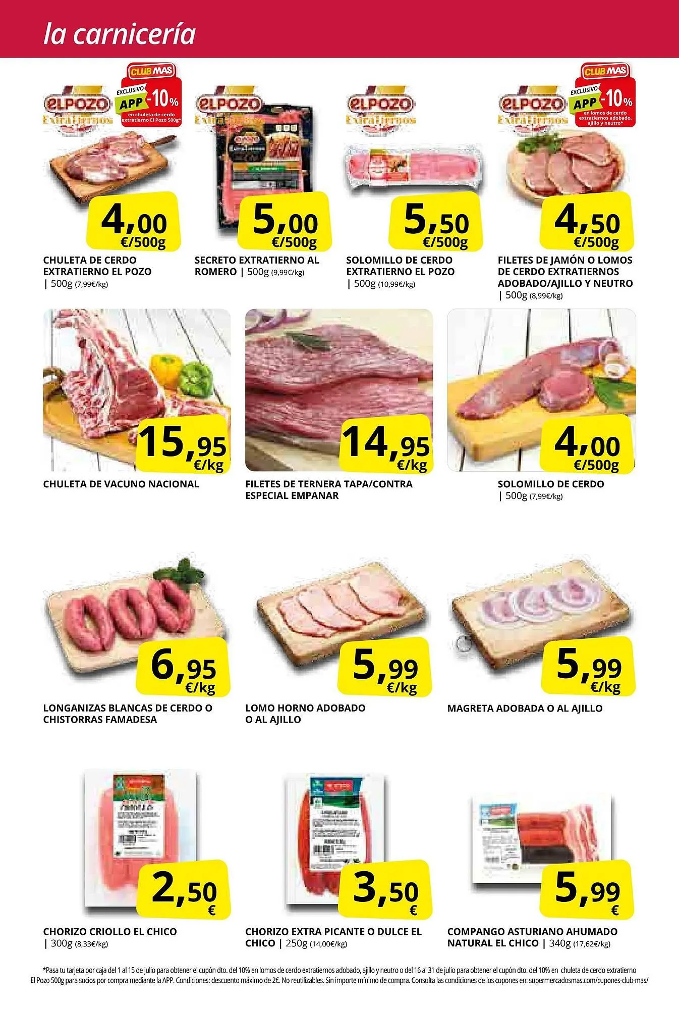 Catálogo de Folleto Supermercados MAS 27 de junio al 31 de julio 2025 - Página 4