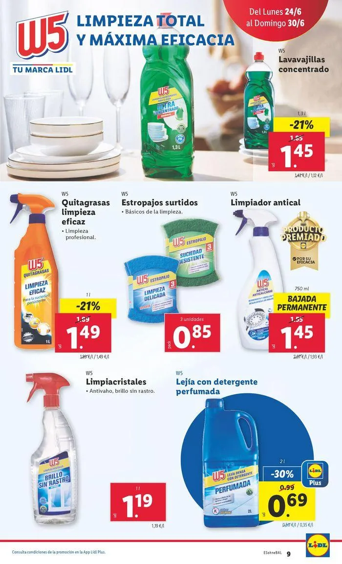 Catálogo de Precio nº1 24 de junio al 30 de junio 2024 - Página 9