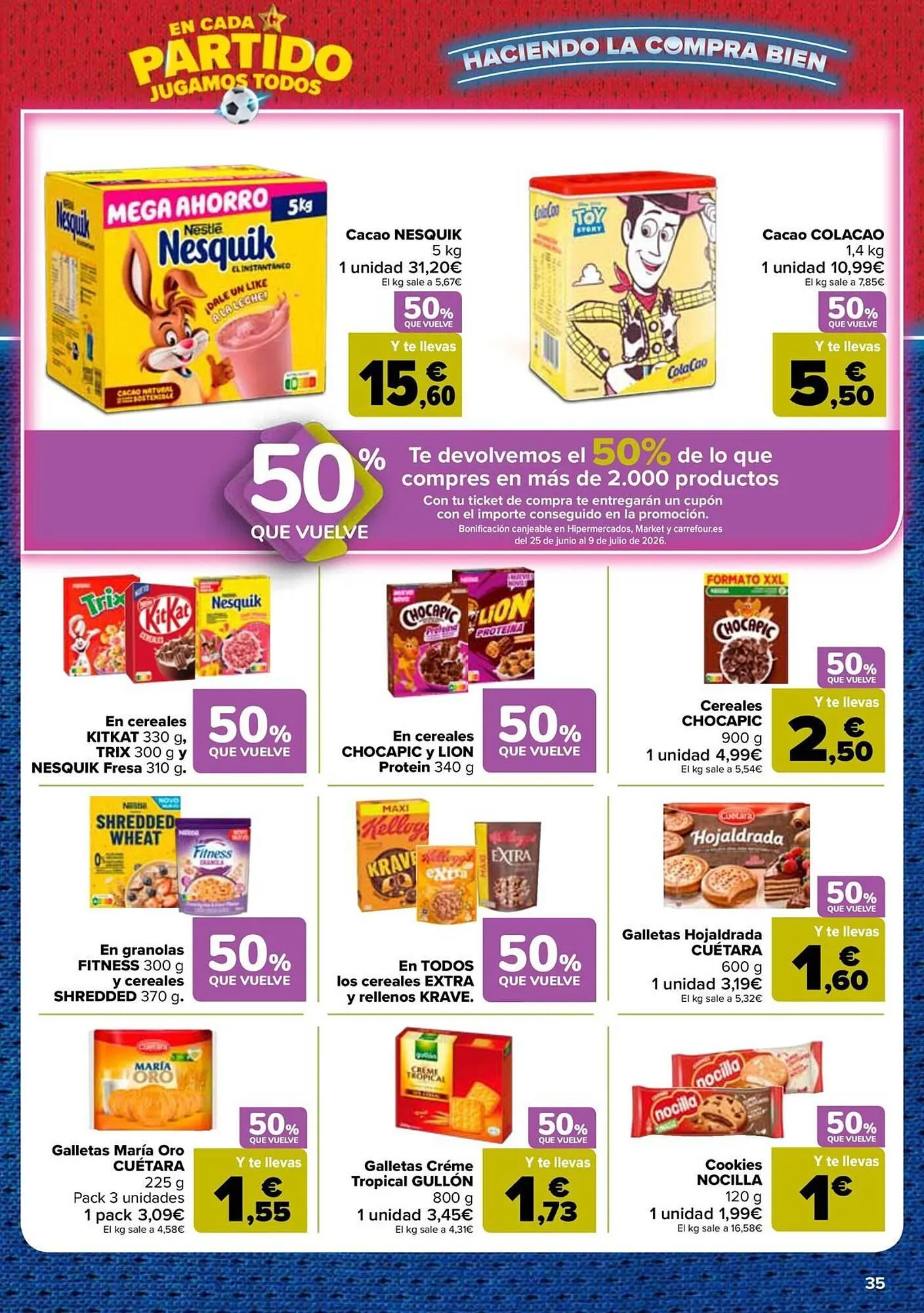 Catálogo de Folleto Carrefour 11 de junio al 24 de junio 2026 - Página 35