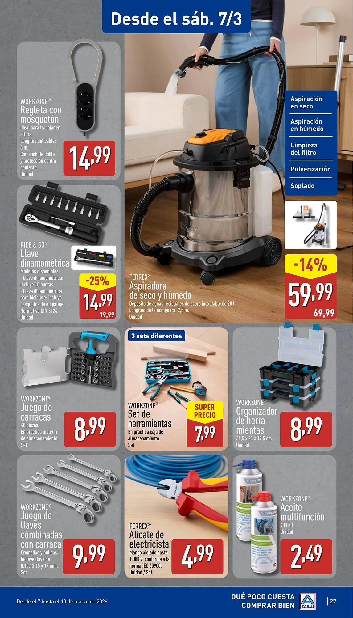 Catálogo de Folleto ALDI 2 de marzo al 8 de marzo 2026 - Página 27