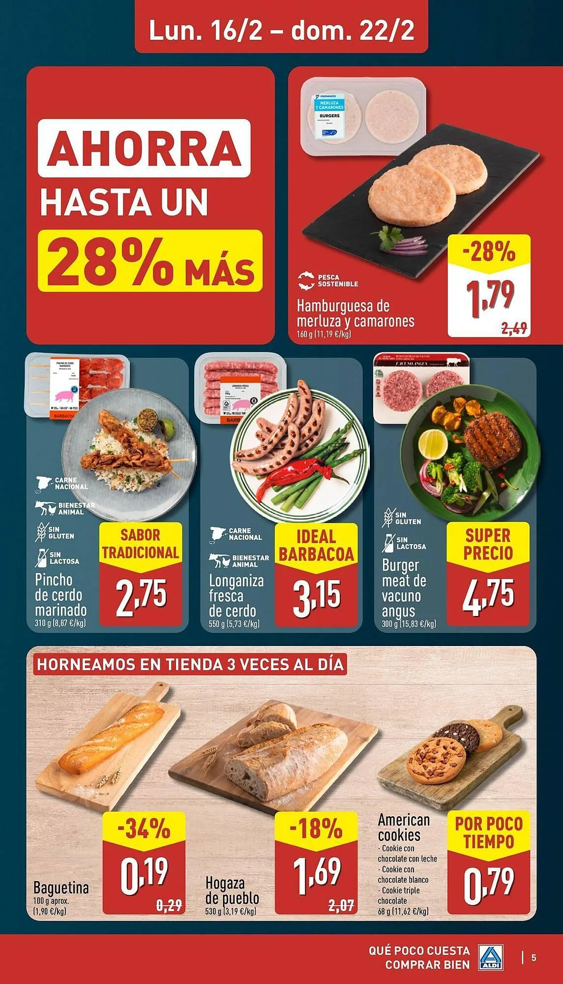 Catálogo de Folleto ALDI 16 de febrero al 22 de febrero 2026 - Página 5