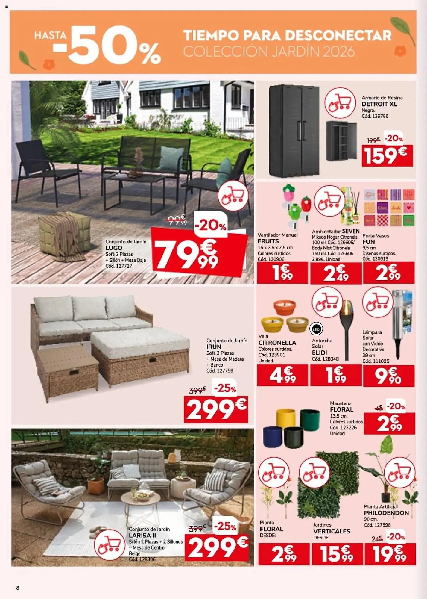 Catálogo de Catálogo Conforama 26 de marzo al 29 de abril 2026 - Página 8