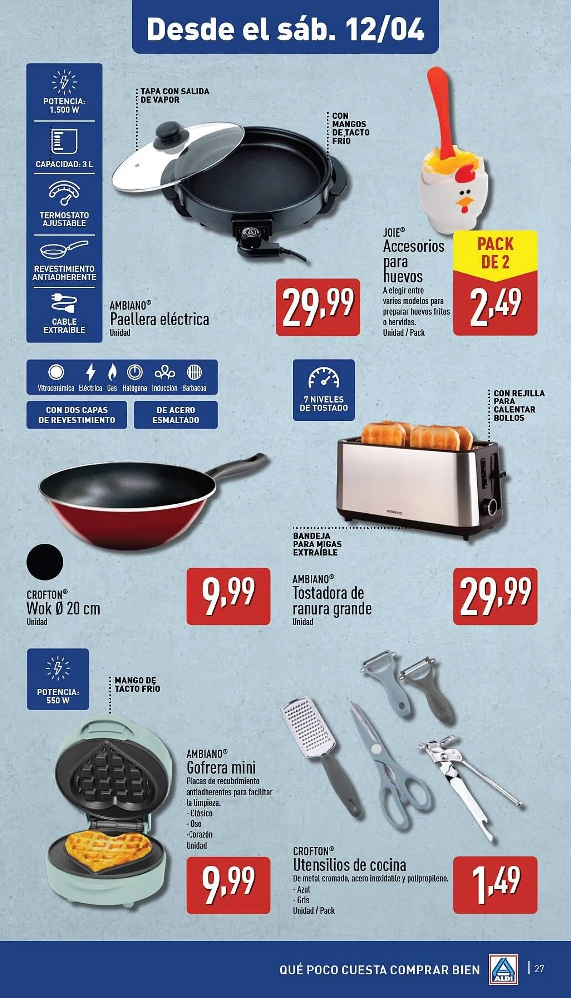 Catálogo de Folleto ALDI 7 de abril al 13 de abril 2025 - Página 27