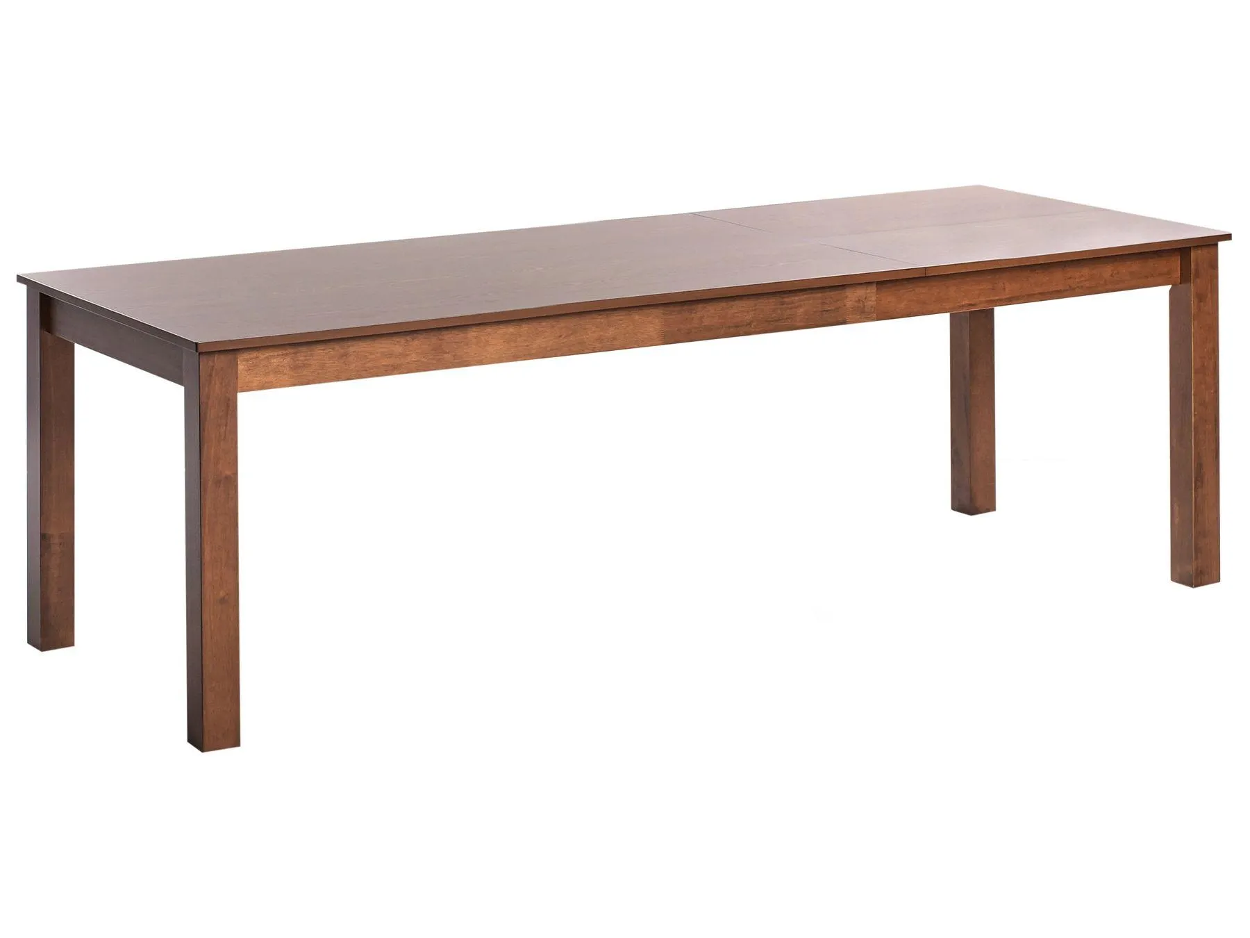 Mesa de comedor extensible MADURA Fresno oscuro 160/240 cm 90 cm