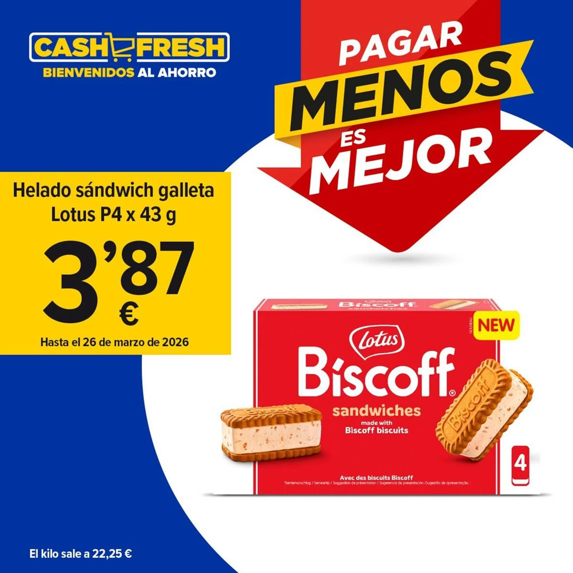 Catálogo de Folleto Cash Fresh 9 de marzo al 26 de marzo 2026 - Página 1