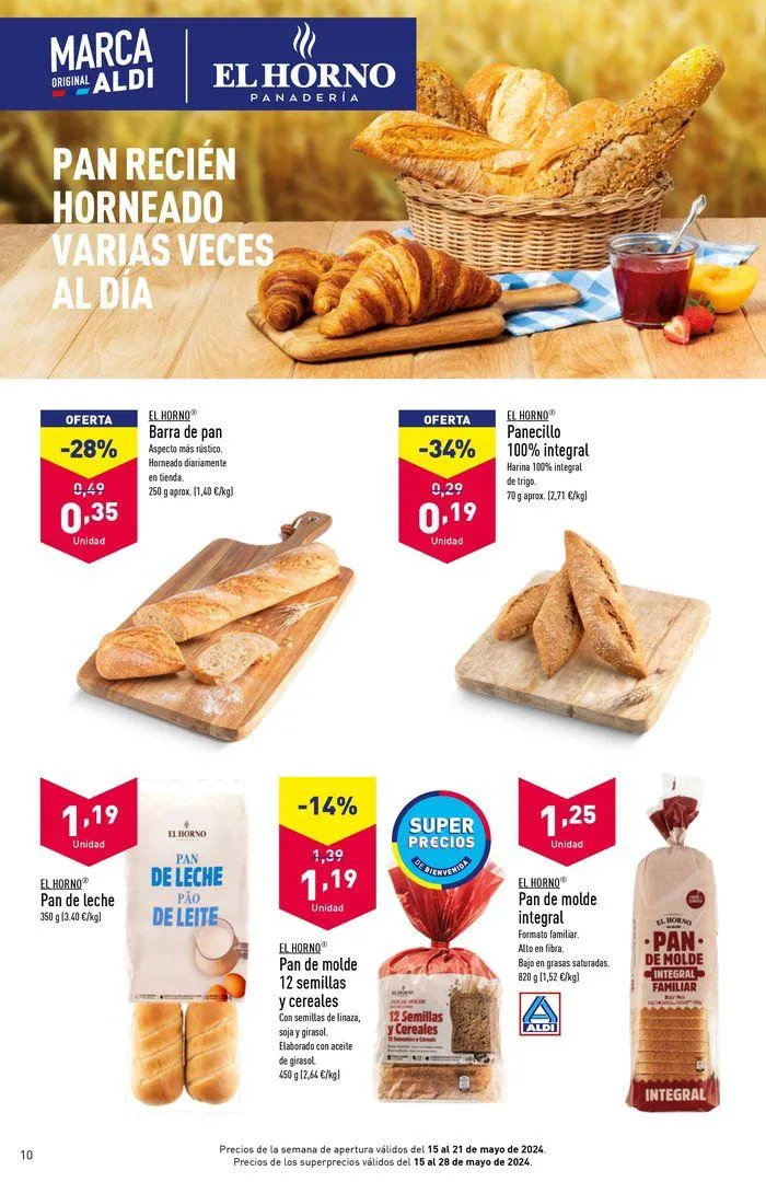 Catálogo de Folleto apertura Aldi 15 de mayo al 21 de mayo 2024 - Página 10