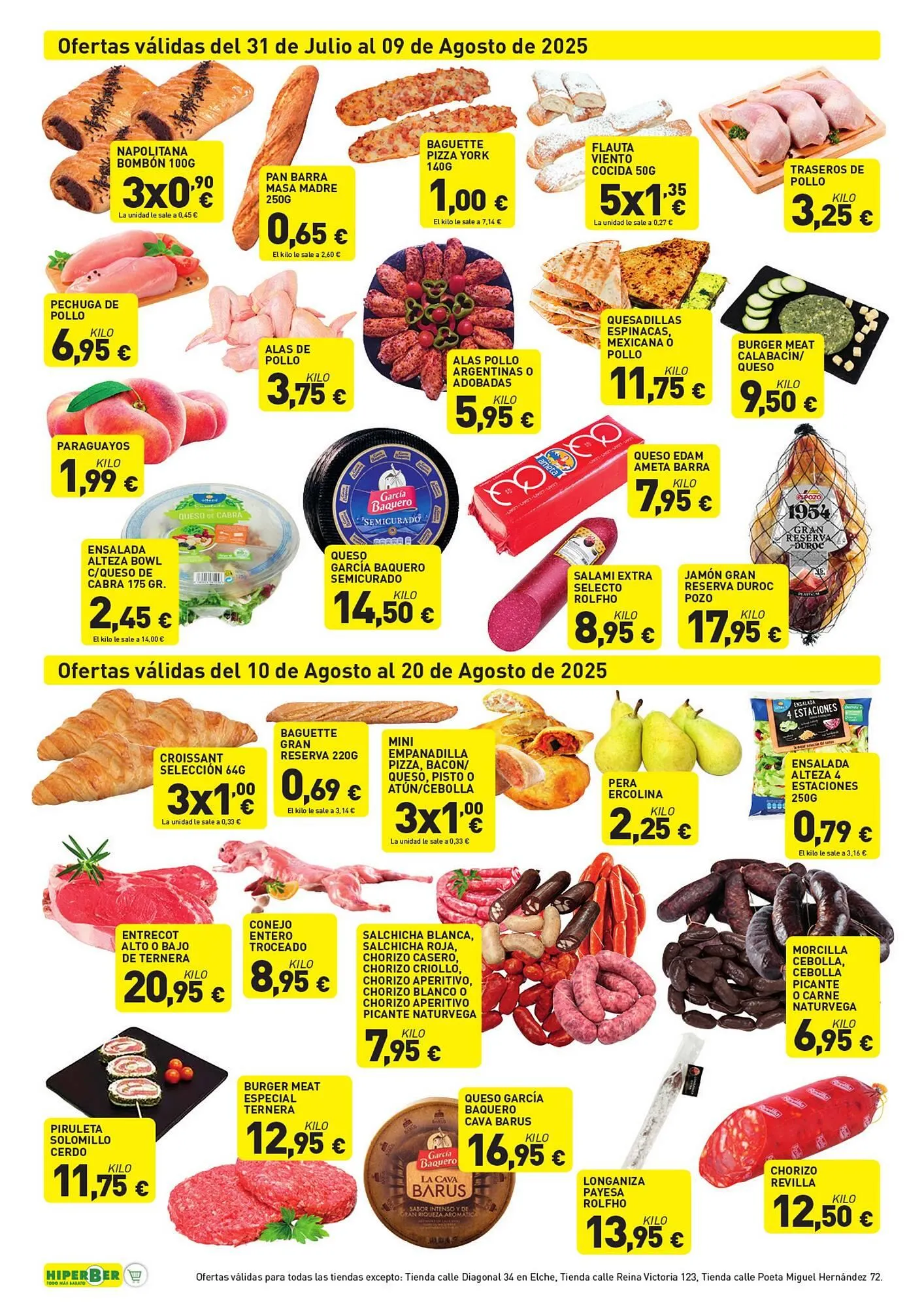 Catálogo de Folleto Hiperber 31 de julio al 20 de agosto 2025 - Página 2