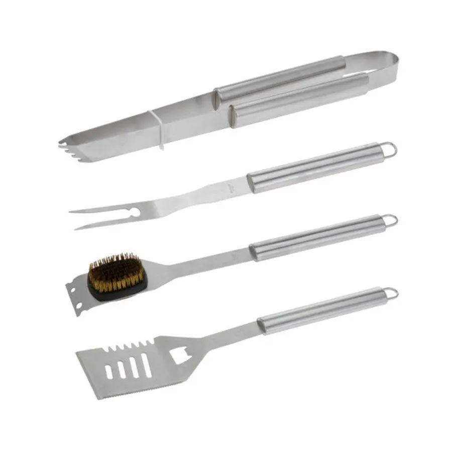 Juego 4 utensilios barbacoa Koopman