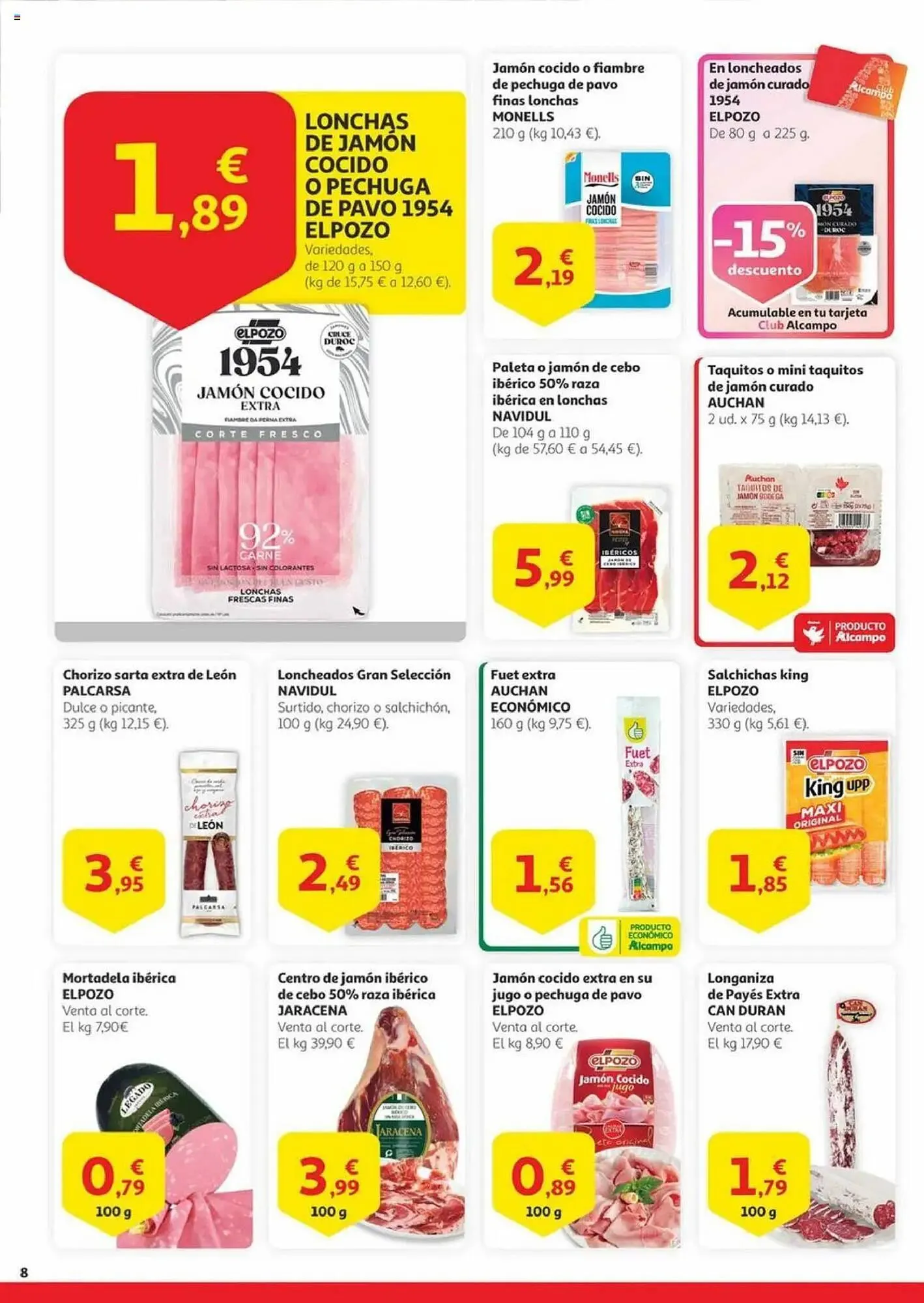 Catálogo de Folleto Alcampo 20 de mayo al 2 de junio 2025 - Página 8
