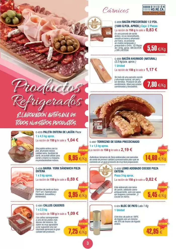 Catálogo de Catálogo general de Refrigerado y Ambiente 24 de marzo al 20 de abril 2025 - Página 3