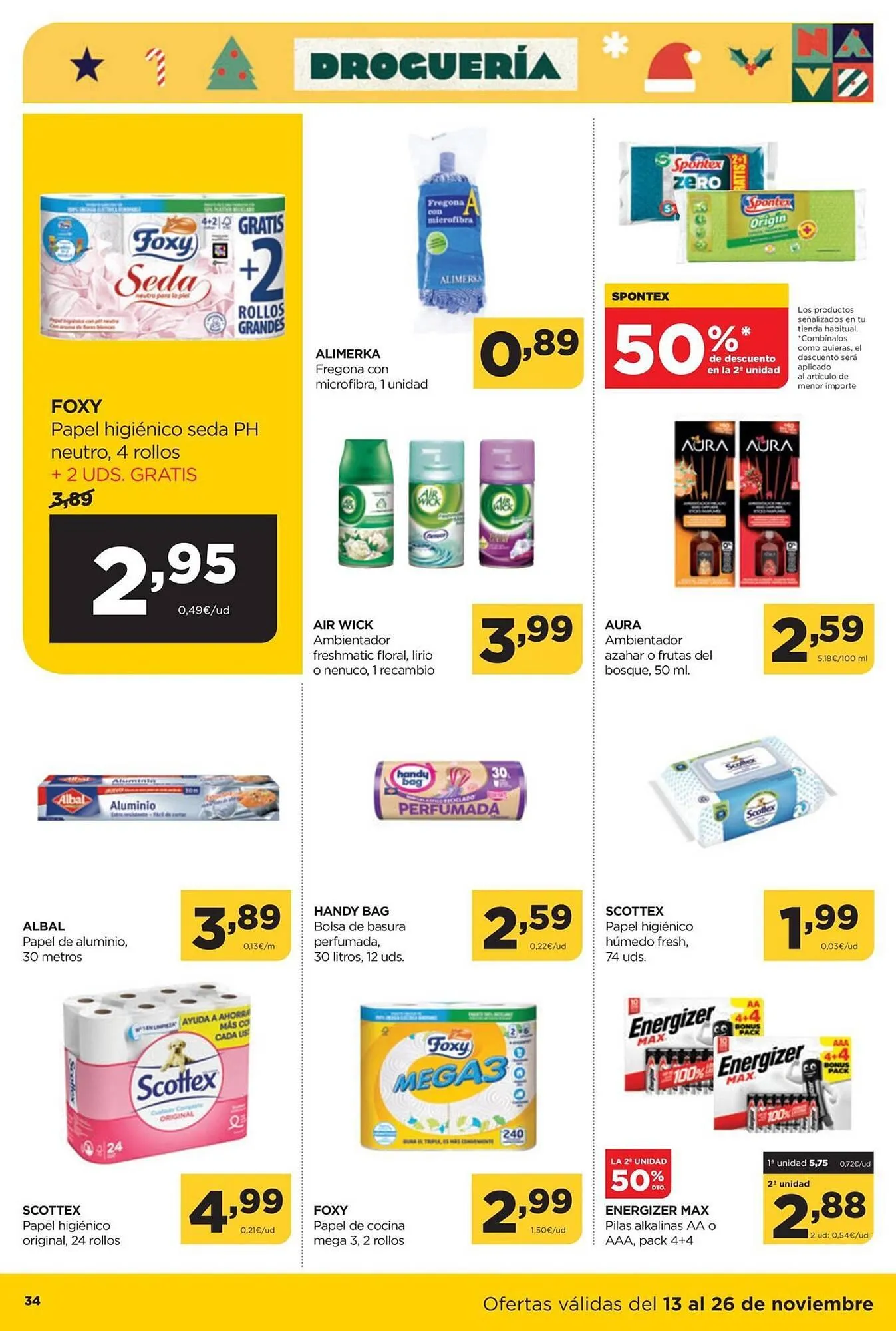 Catálogo de Folleto Alimerka 13 de noviembre al 26 de noviembre 2025 - Página 36