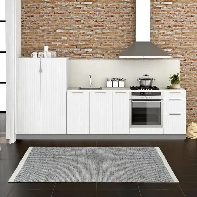 Cocina en kit DELINEA id TOSCANE blanco mate 3.00 m