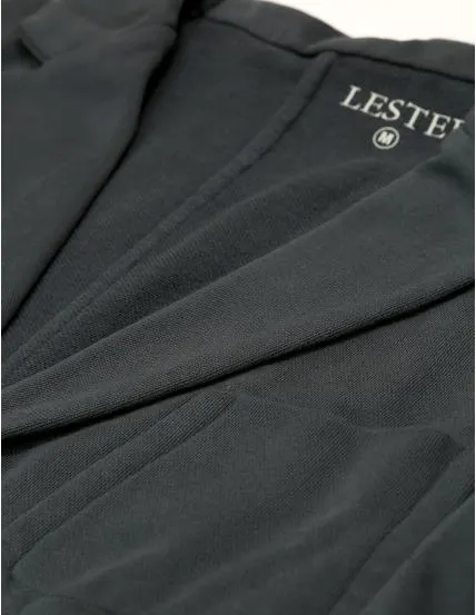 Cardigan algodón lavada Azul