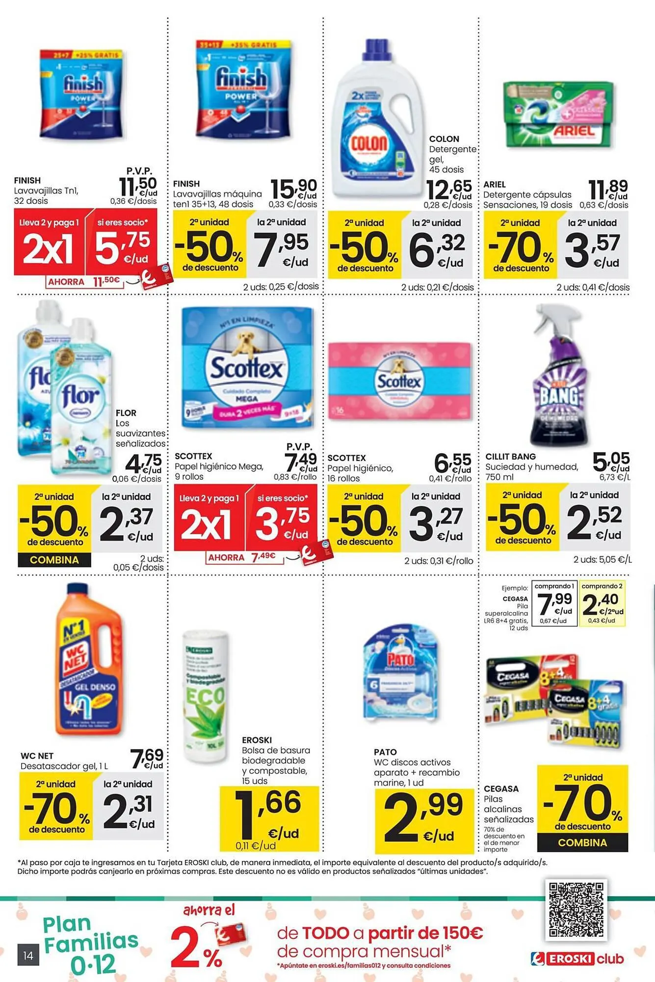 Catálogo de Folleto Eroski 4 de enero al 16 de enero 2024 - Página 14