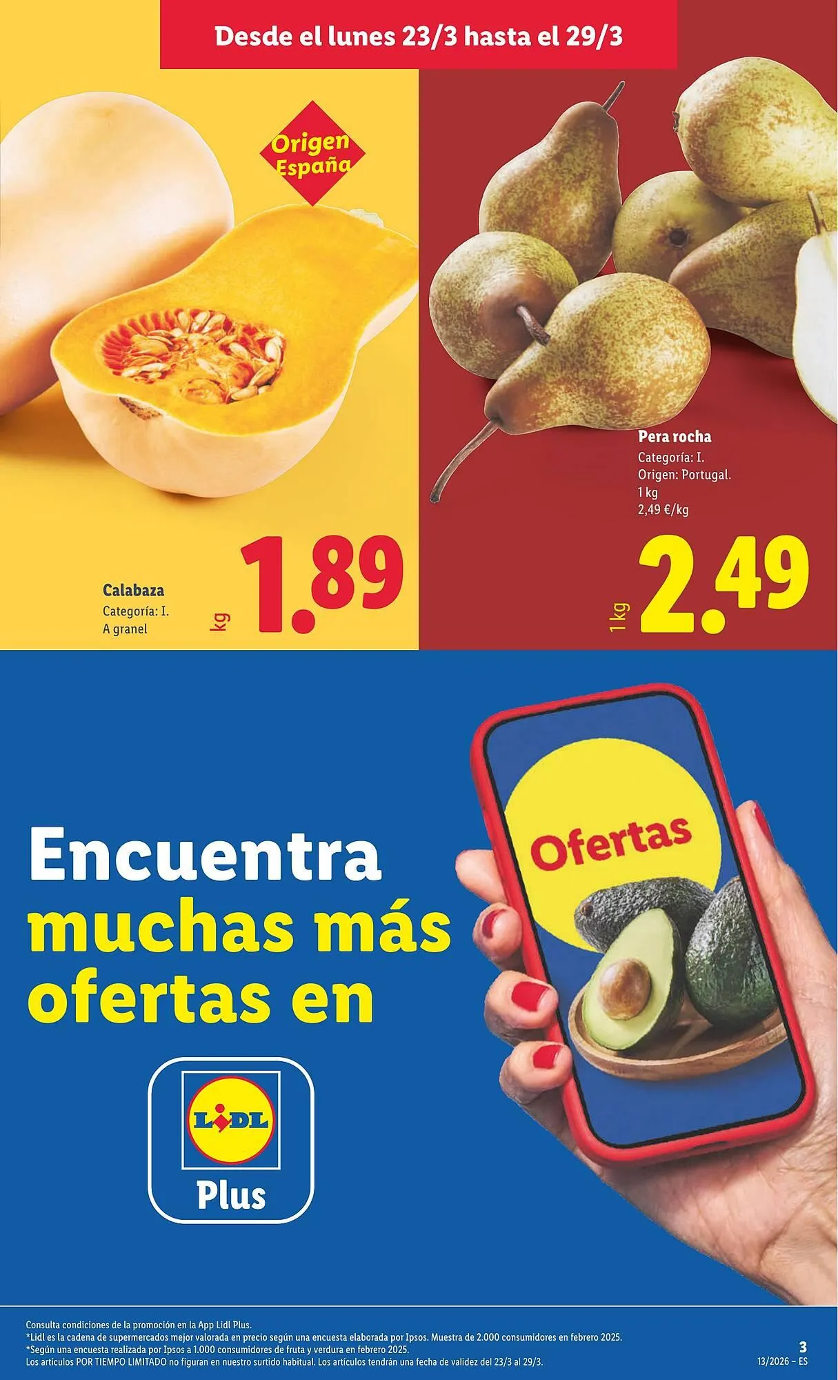 Catálogo de Catálogo Lidl 23 de marzo al 29 de marzo 2026 - Página 3