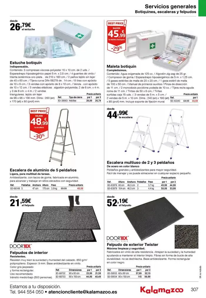 Catálogo de Staples Kalamazoo Catálogo General 9 de enero al 30 de septiembre 2025 - Página 307