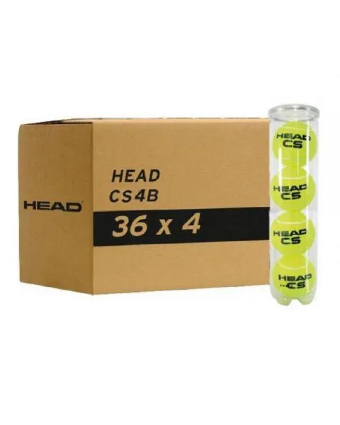CAJON DE 36 BOTES DE 4 BOLAS HEAD CS