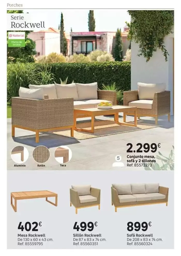 Catálogo de Transforma tu jardín y espacio exterior con estilo 8 de abril al 16 de mayo 2025 - Página 133