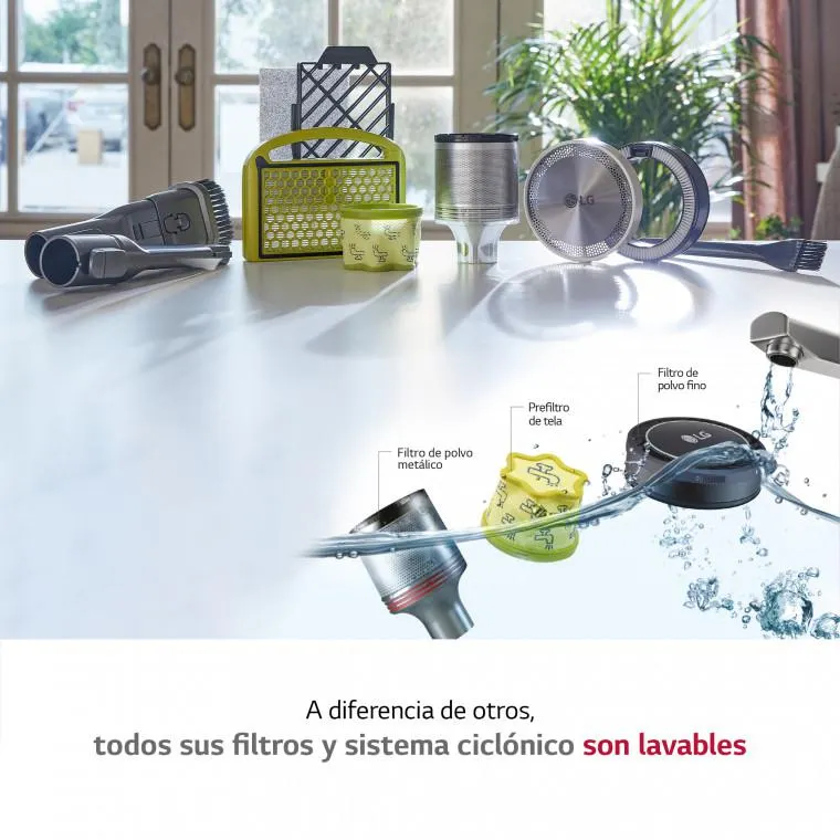 Outlet Aspiradora escoba LG PRO Kompressor, 200W, (refurbished)