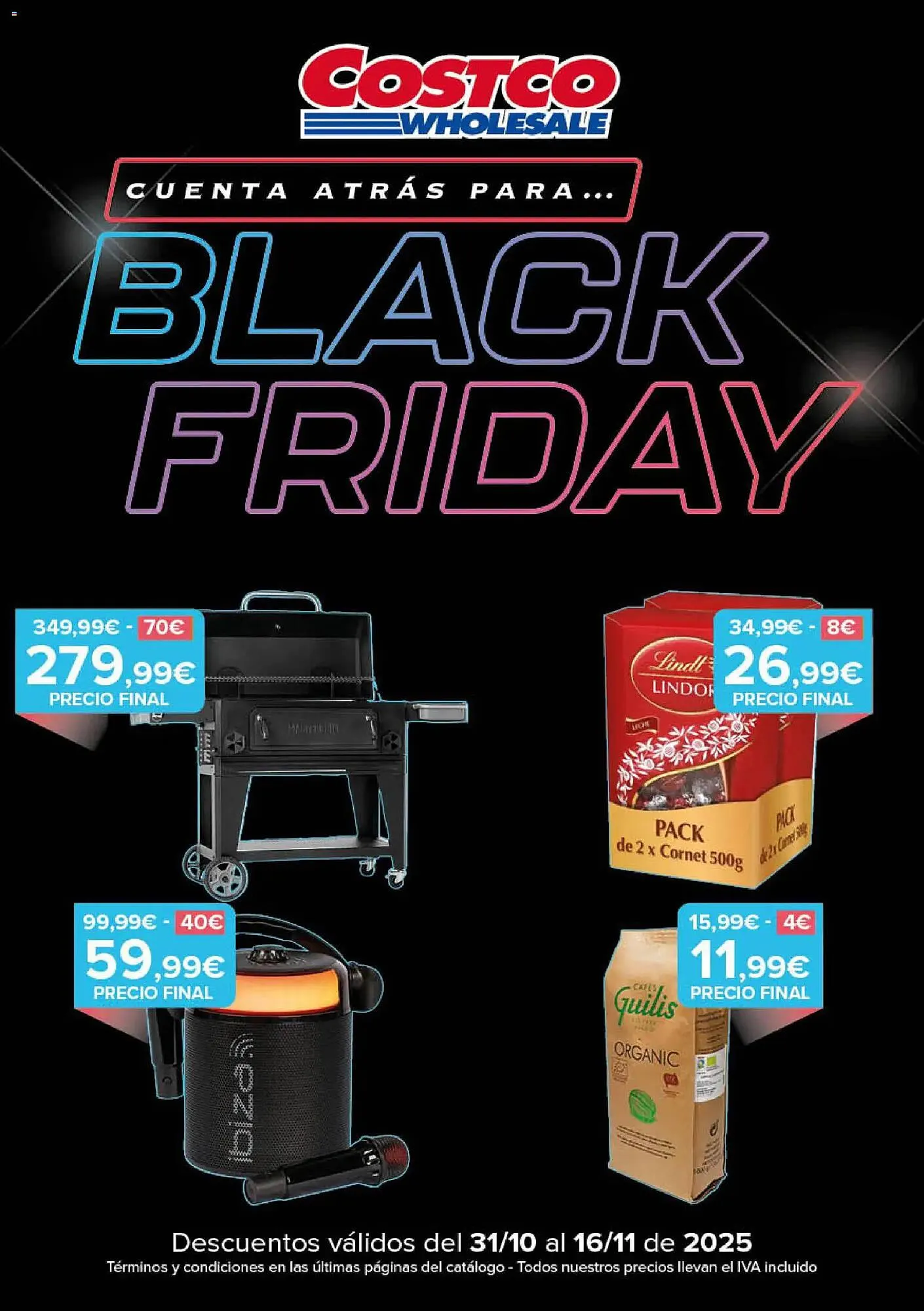 Catálogo de Catálogo Costco 31 de octubre al 16 de noviembre 2025 - Página 1
