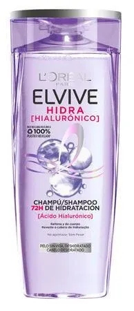 Champú Elvive 380ml hidra hialurónico 72h de hidratación