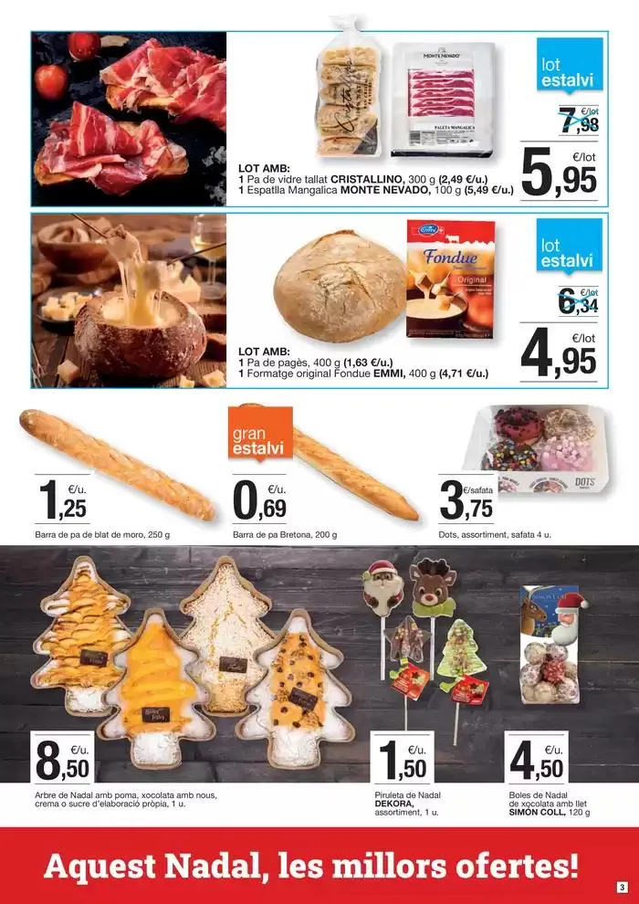 Catálogo de Ofertes vàlides del 19 de novembre al 2 de desembre de 2024 19 de noviembre al 2 de diciembre 2024 - Página 3
