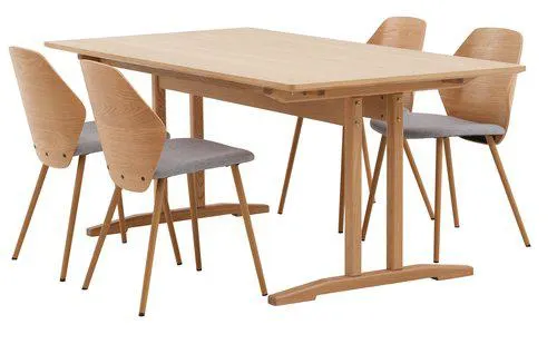 AALBORG L180/270 + 4 HORNE roble/gris