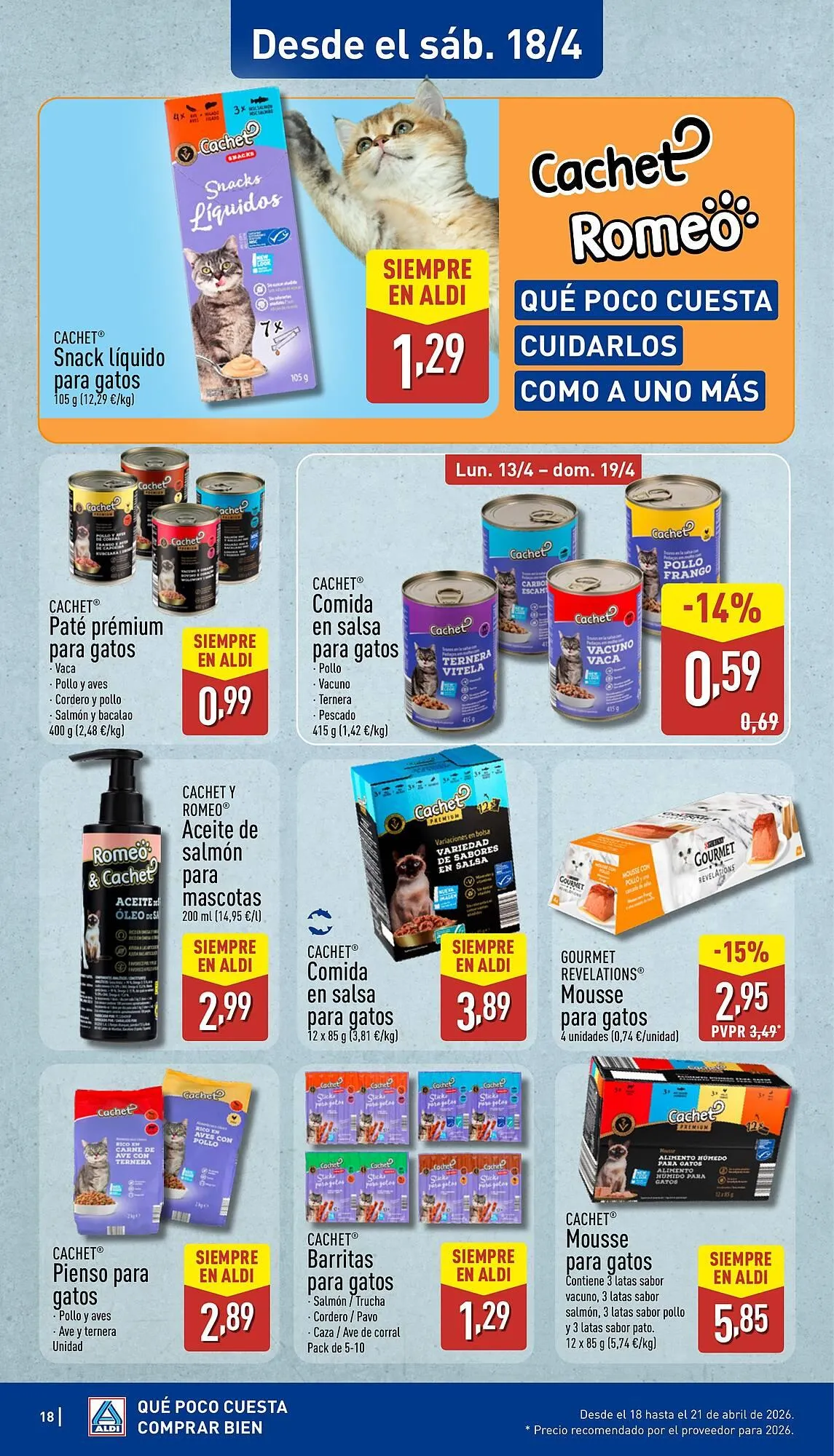 Catálogo de Folleto ALDI 13 de abril al 19 de abril 2026 - Página 18